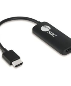 SIIG CB-H21811-S1 HDMI to DisplayPort 1.2 4K 60Hz Converter Adapter