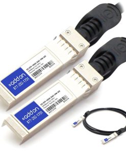 AddOn EX-SFP-10GE-DAC-5MAO Juniper Networks EX-SFP-10GE-DAC-5M Compatible TAA Compliant 10GBase-CU SFP+ to SFP+ Direct Attach Cable (Passive Twinax,