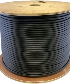AddOn ADD-CAT6BULK1KO-BK 1000ft Non-Terminated Black Cat6 UTP Outdoor Rated Copper Patch Cable
