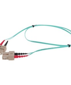 AddOn ADD-SC-SC-1M5OM4-TAA Fiber Optic Duplex Patch Network Cable